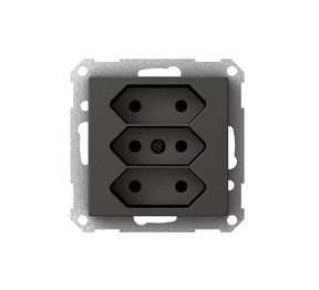 Pistorasia Schneider Electric Exxact 3E 16A IP21 0x UKR Antrasiitti - KarelianStore