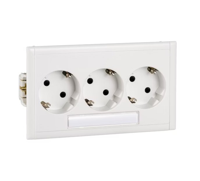 Pistorasia Schneider Electric Pikacyb-PS 3-osainen Pistorasia - KarelianStore