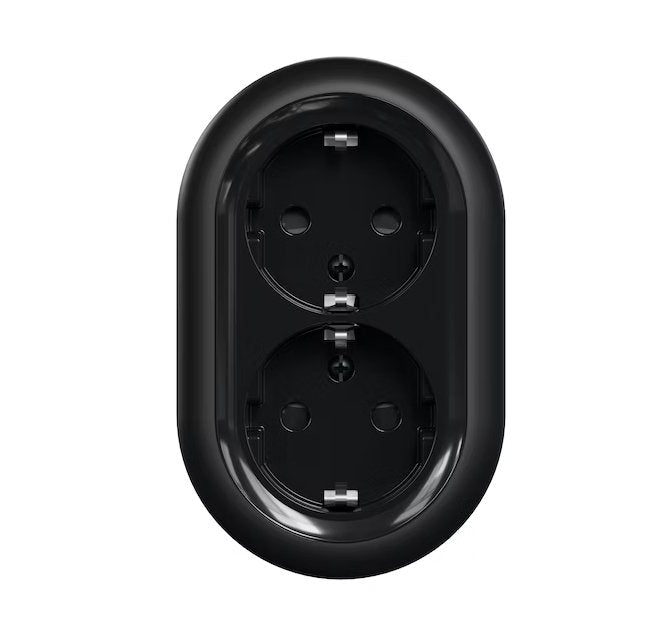 Pistorasia Schneider Electric Renova 2-osainen 16A IP21 PPJ Musta - KarelianStore