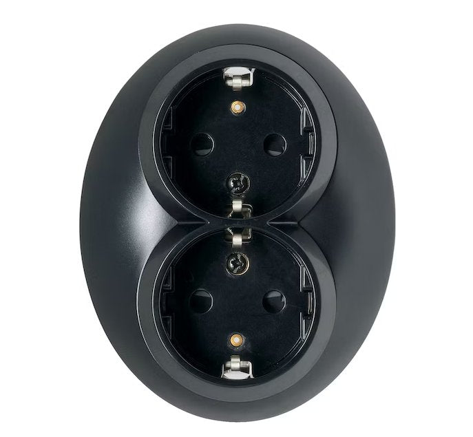 Pistorasia Schneider Electric Renova Maadoitettu Musta - KarelianStore