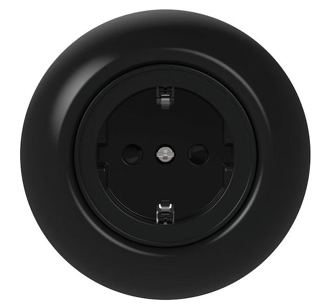 Pistorasia Schneider Electric Renova Maadoitettu Musta - KarelianStore