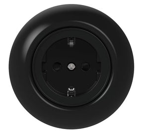 Pistorasia Schneider Electric Renova Maadoitettu Musta - KarelianStore