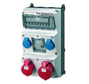 Pistorasiakeskus Mennekes AMAXX 930013 32A 16A 2xschuko MCB+VV - KarelianStore