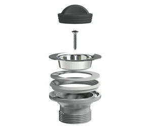 Pohjaventtiili Prevex 1 1/2 Muovi - KarelianStore