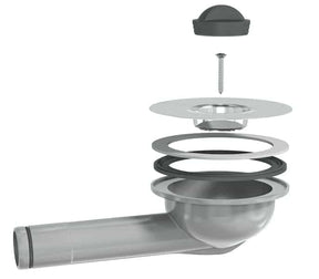 Pohjaventtiili Prevex 13935 114mm sihti 70mm Tulppa - KarelianStore