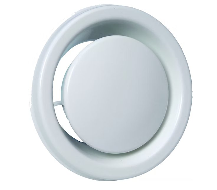 Poistoventtiili Fläktgroup KSOV-125-C - KarelianStore