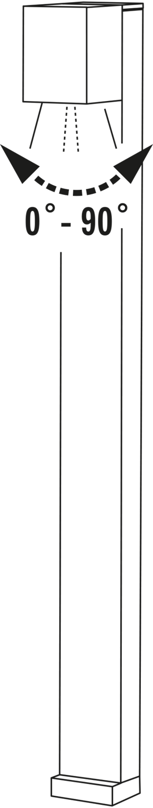 Pollarivalaisin Konstmide Cremona 7999-970 IP54 8W Ruskea - KarelianStore