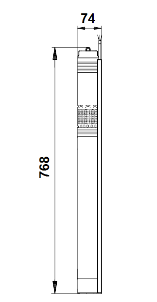 Porakaivopumppu Grundfos SQE 2-70 + 60m 3x1.5mm2 - KarelianStore