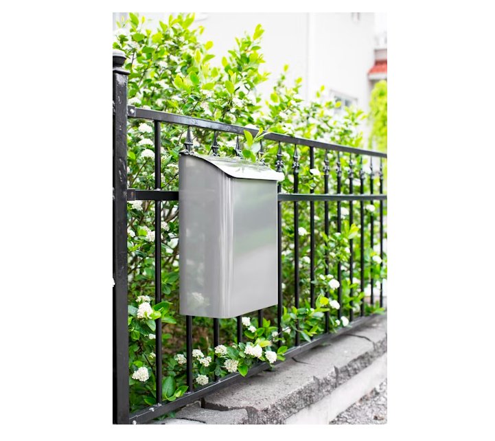 Postilaatikko Orthex Metallinen Hopea - KarelianStore