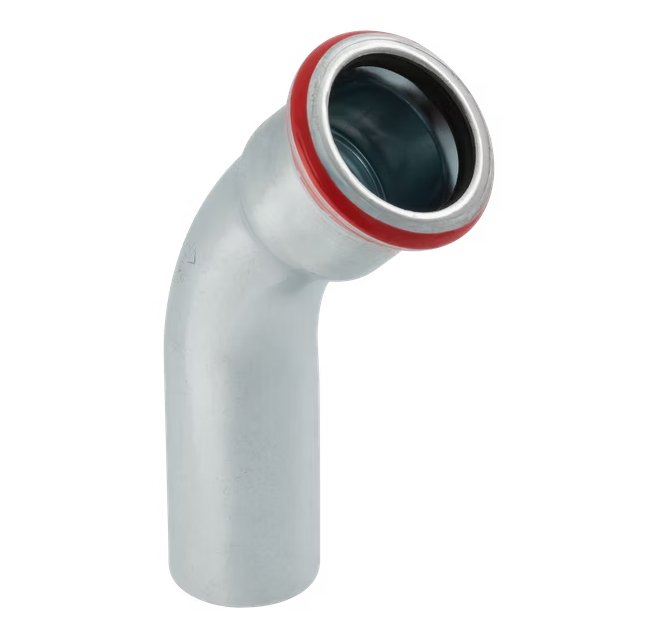 Puristuskäyrä Geberit Mapress 45 S/U Zn 15 - KarelianStore