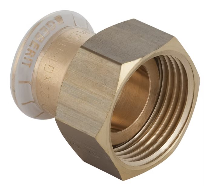 Puristusliitin Geberit Mapress SK Cu 22x1 Mutterilla - KarelianStore