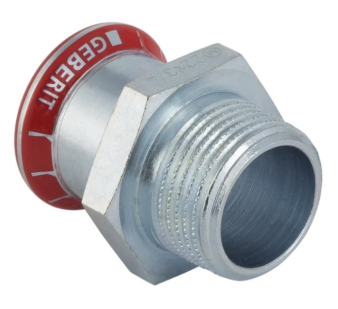 Puristusliitin Geberit Mapress UK Zn 12x1/2 - KarelianStore