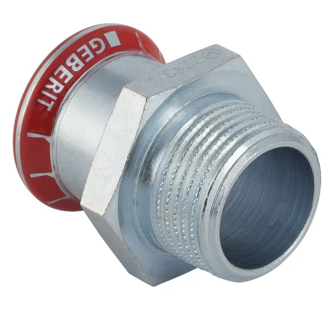 Puristusliitin Geberit Mapress UK Zn 22x1 - KarelianStore