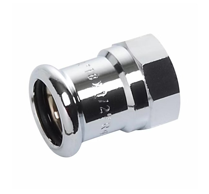 Puristusliitin Sanha SK Cu Kromi 12x1/2 - KarelianStore