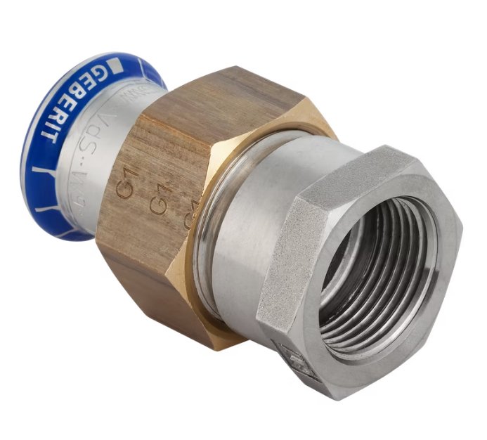 Puristusyhdistäjä Geberit Mapress SK HST 15x1/2 - KarelianStore