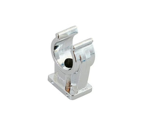 Putkenpidike Onnline 1-osainen Muovi Kromi 10mm 10kpl - KarelianStore