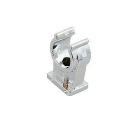 Putkenpidike Onnline 1-osainen Muovi Kromi 20mm 10kpl - KarelianStore