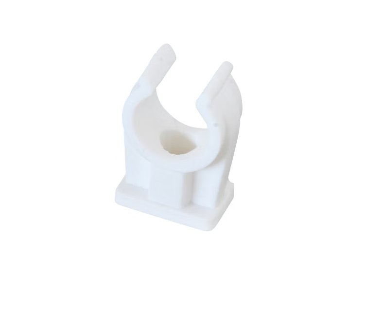 Putkenpidike Onnline 1-osainen Muovi Valkoinen 22mm 10kpl - KarelianStore