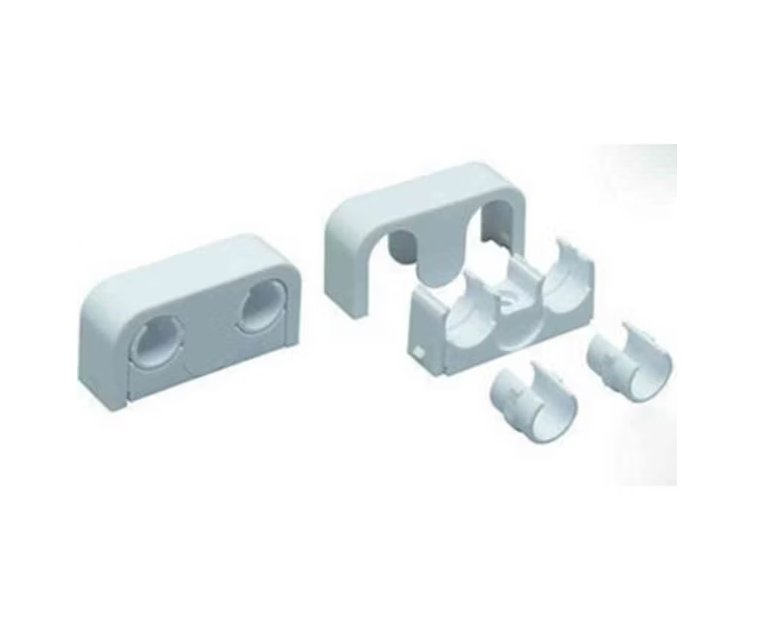 Putkikannake Uponor Kompo 25-32mm 2-osainen 60mm Valkoinen - KarelianStore