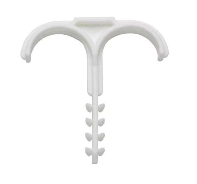 Putkikiinnike Castor DSS10 4-12mm 2-kaapelille Valkoinen 200kpl - KarelianStore