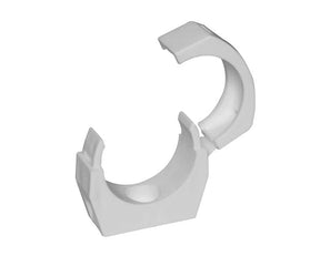 Putkipidike Faluplast 1-osainen 50mm Valkoinen Lukittava - KarelianStore