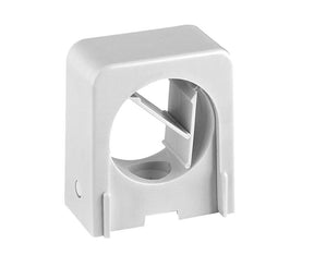 Putkipidike Faluplast 1-osainen Snap 25-28mm Mini Valkoinen 10kpl - KarelianStore