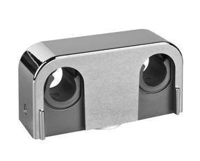 Putkipidike Faluplast 2-osainen 10/12/15mm Kromi 40C/C 14035 10 kpl - KarelianStore