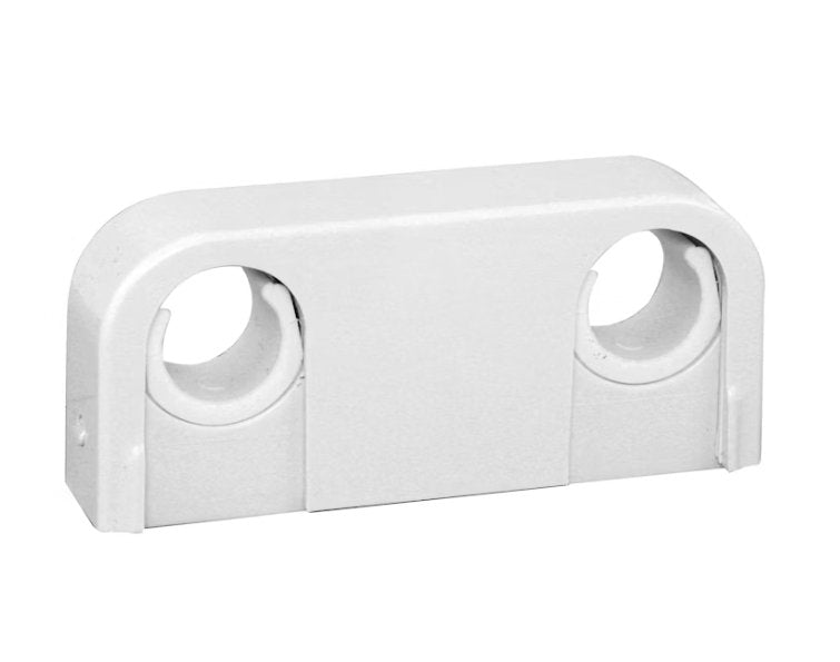 Putkipidike Faluplast 2-osainen 18/22mm Valkoinen 60C/C 14020 10 kpl - KarelianStore