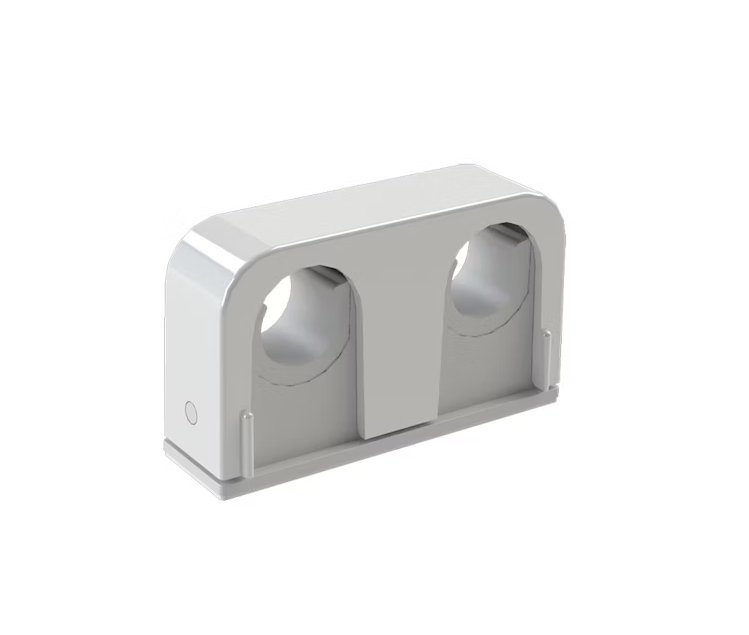 Putkipidike Faluplast 2-osainen Liimattava 16/20mm 40C/C Valkoinen 5 kpl - KarelianStore