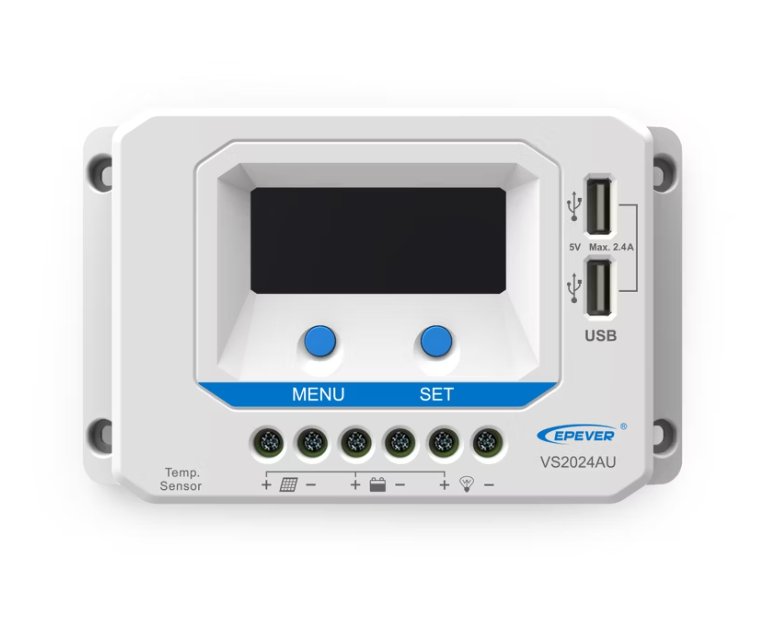 PV Jännitteensäädin Epever PWM 20A Lataussäädin 12/24V LCD - KarelianStore