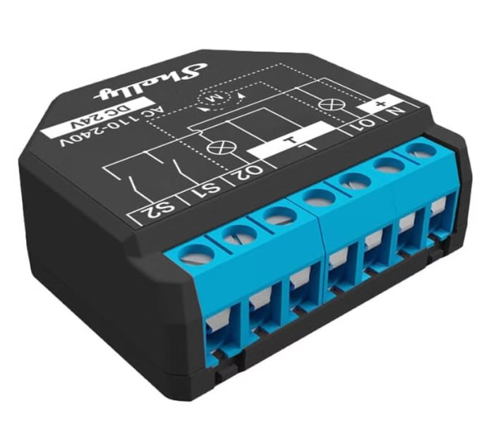 Releyksikkö Shelly Plus 2PM 2-K 16A Tehonmittaus Wifi - KarelianStore