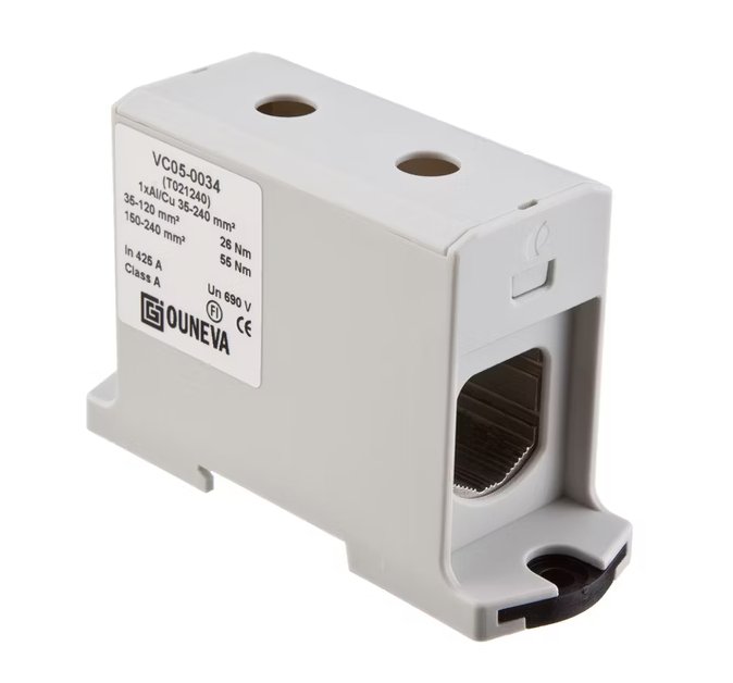 Riviliitin Ouneva OTL 1x AI Cu 35-240mm2 Harmaa - KarelianStore