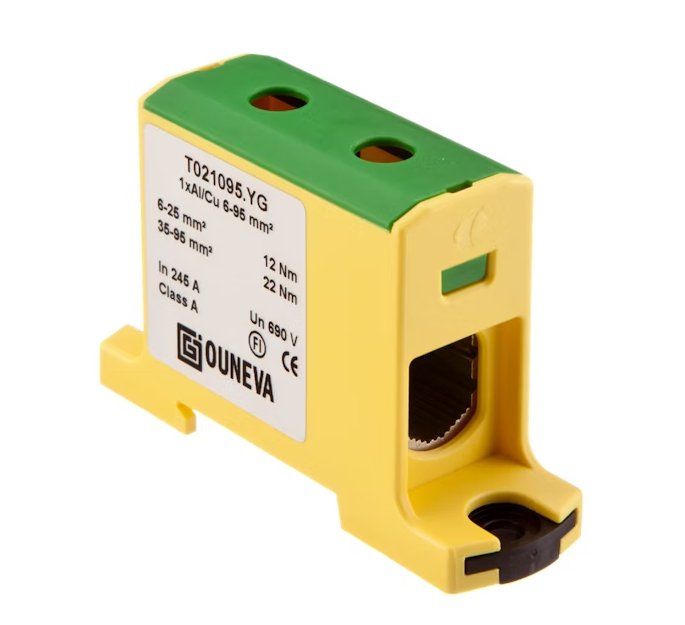 Riviliitin Ouneva OTL 1x AI Cu 6-95mm2 KEVI - KarelianStore