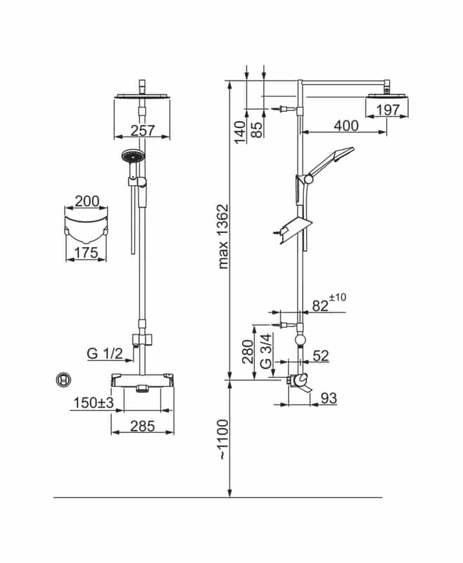 Sadesuihkuhana Oras 7193 Optima - KarelianStore