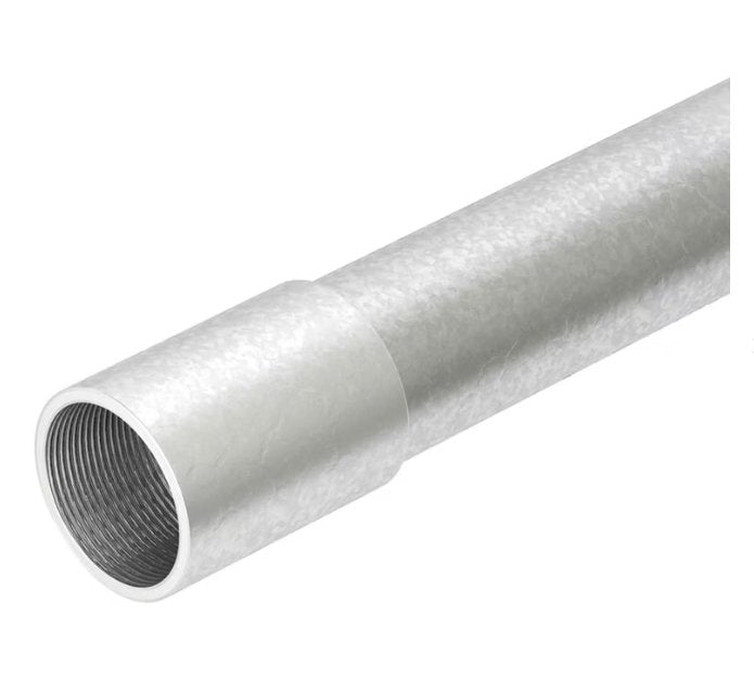 Sähköasennusputki Obo Metalli SM40W FT M40x1.6x3000mm KZn - KarelianStore