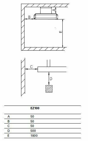 Säteilylämmitin Frico Elztrip EZ106N 600W IP44 150x1000mm - KarelianStore