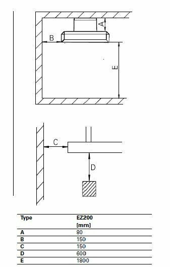 Säteilylämmitin Frico Elztrip EZ208 800W IP44 282x683mm - KarelianStore