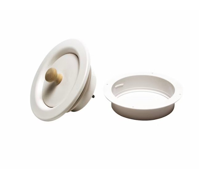 Saunan Poistoventtiili EH-Muovi EHSA-125 Valkoinen - KarelianStore