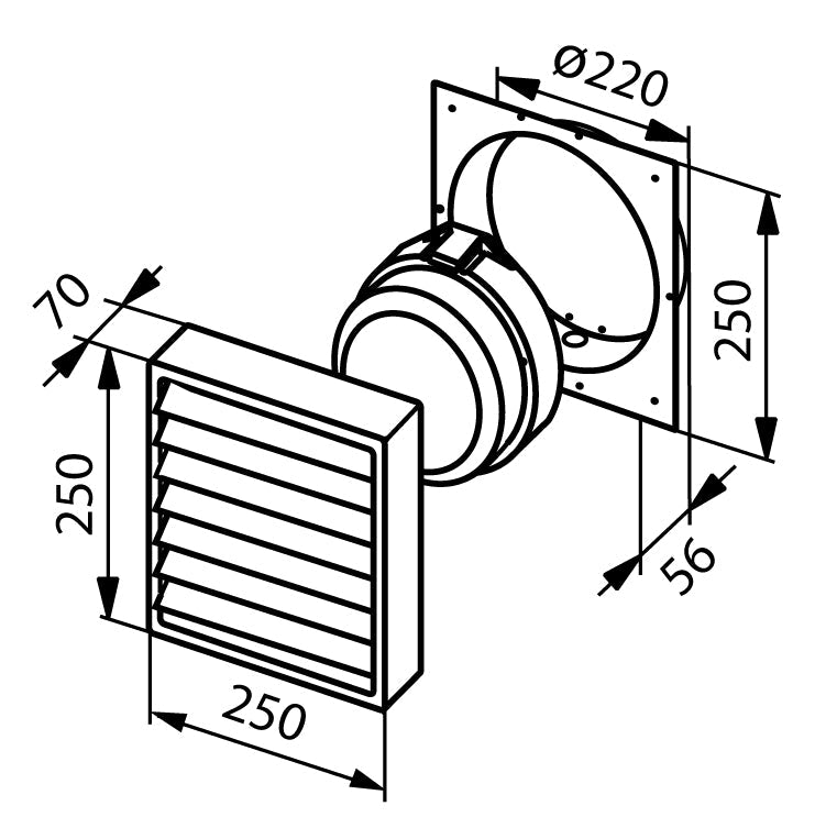 Saunavalaisin Ensto AVH11.1 IP44 Mäntyritilällä - KarelianStore