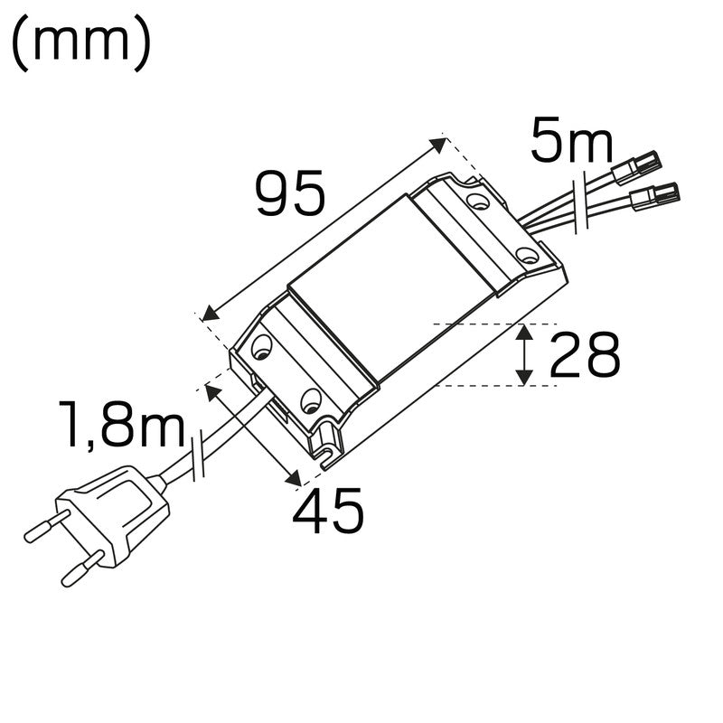 Saunavalaisin Hide-a-Lite Heatline IP44 6x20lm 3.8W 2700K - KarelianStore