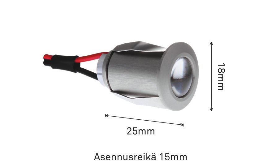 Saunavalaisin SAAS Highline Sauna 3000K LED Alumiini - KarelianStore