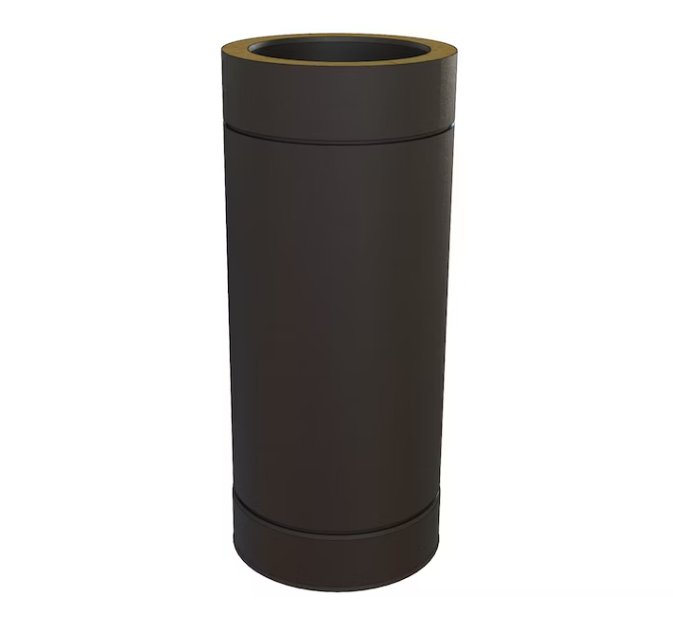 Savupiipun Jatko-osa Jeremias 0.5m 150 Musta - KarelianStore