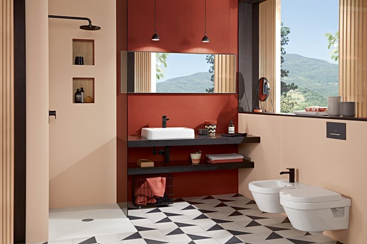 Seinä-WC VILLEROY & BOCH ARCHITECTURA 5684 SC/QR KANSI - KarelianStore