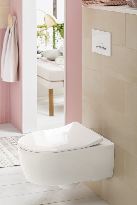 Seinä-WC VILLEROY & BOCH AVENTO SOFT-CLOSE KOVA OHUT - KarelianStore