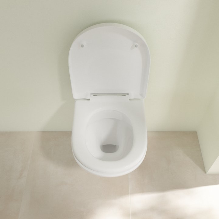 Seinä-WC VILLEROY & BOCH O.NOVO 5688 DF COM SC/QR KANSI - KarelianStore