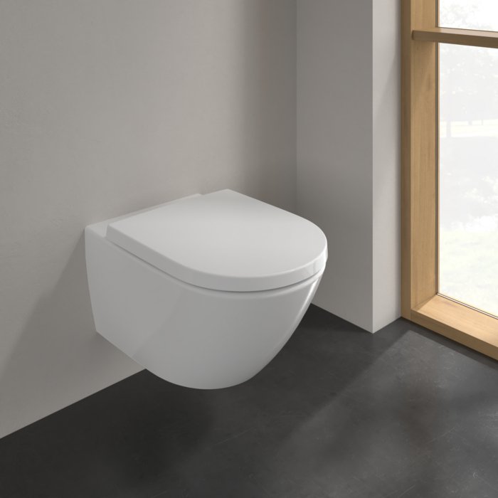 Seinä-WC VILLEROY & BOCH SUBWAY 3.0 TWISTFLUSH SC/QR C+ - KarelianStore