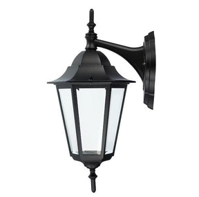 Seinävalaisin Airam Kartano Down IP44 E27 Musta - KarelianStore