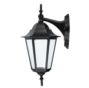 Seinävalaisin Airam Kartano Down IP44 E27 Musta - KarelianStore