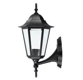 Seinävalaisin Airam Kartano Up IP44 E27 Musta - KarelianStore