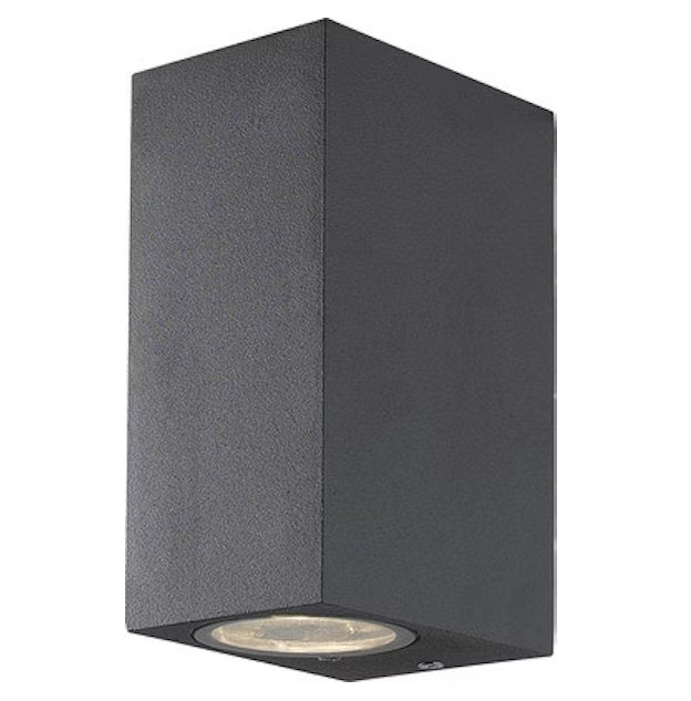 Seinävalaisin Airam Sund IP44 2xGU10 Antrasiitti - KarelianStore